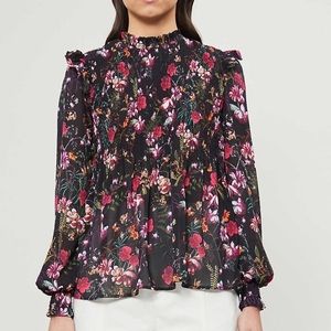 Ted Baker floral blouse